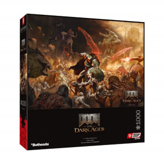 Good Loot Puzzle - Doom: The Dark Ages 1000 kosov Igra 