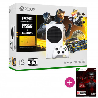 Xbox Series S 512 GB – paket Gilded Hunter + Diablo IV Xbox Series