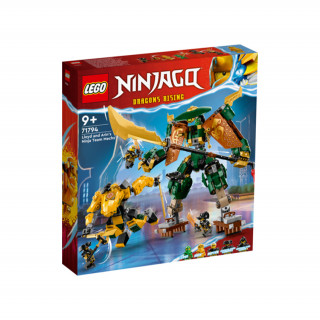 LEGO NINJAGO Lloydov in Arinov robotski oklep ninja ekipe (71794) Igra 