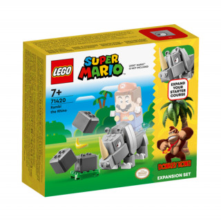 LEGO Super Mario: Razširitveni komplet Rambi Rhino (71420) Igra 