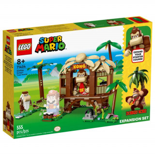 LEGO Super Mario: Razširitveni komplet Donkey Kongova hiša na drevesu (71424) Igra 