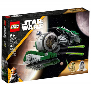 LEGO Star Wars Yodov Jedijevski zvezdni lovec Starfighter (75360) Igra 