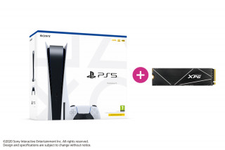 PlayStation 5 825 GB + ADATA XPG 1 TB SSD PS5