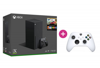 Xbox Series X 1TB + Forza Horizon 5 Premium Edition (Digital) + Xbox brezžični kontroler (Beli) Xbox Series