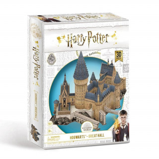 3D sestavljanka - Harry Potter - Hogwarts Great Hall - 187 kosov Igra 