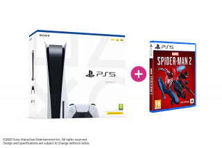 PlayStation 5 825 GB + Marvels Spider-Man 2 PS5