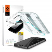 Kaljena zaščitna folija Spigen "Glas.tR EZ Fit HD" Apple iPhone 15 Pro Max 