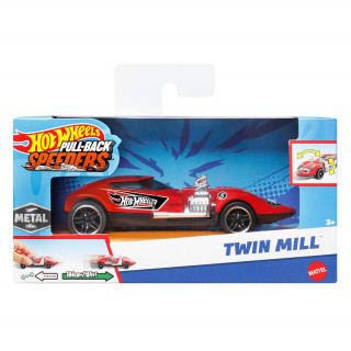 Hot Wheels - Pull-back Speeders - majhen avto Twin Mill (HPT04 - HPR72) Igra 