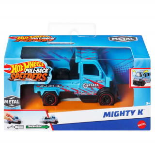 Hot Wheels - Pull-back Speeders - Mighty K mali avto (HPT04 - HPR77) Igra 