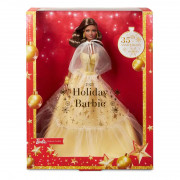Barbie Holiday lutka ob 35. obletnici - temno rjavi lasje (HJX05) 