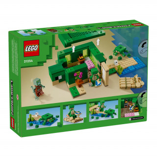 LEGO Minecraft Želvja hiška na plaži (21254) Igra 