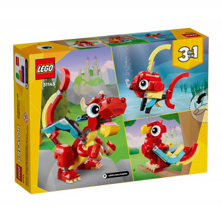 LEGO Creator Rdeči zmaj (31145) Igra 