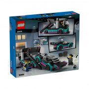 LEGO City Dirkalni avto in tovornjak za prevoz avtomobilov (60406) 