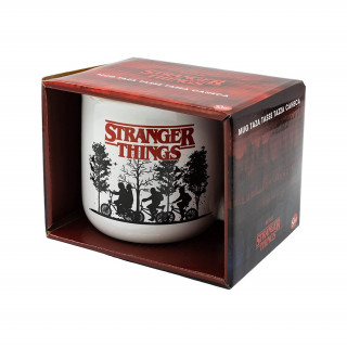 Stor Stranger Things Keramična skodelica za zajtrk (400ml) Merch