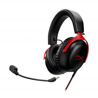 HyperX Cloud III - Gaming headset (Red-Black) (727A9AA) PC