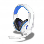 Steelplay - žične stereo slušalke - HP44 - bele/modre (JVAPS500007) 