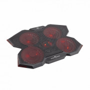 WHITE SHARK GCP-29 ICE WIZARD Hladilnik za prenosnike, 4 ventilatorji, 17,3" 