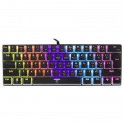 WHITE SHARK GK-2202B/R-US ASHIKO angleška 60 % črna mehanska (rdeče stikalo) igralna tipkovnica 