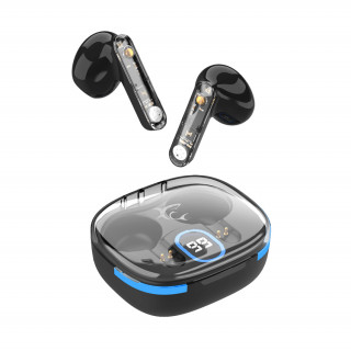 WHITE SHARK HYPERBEAT-B, GEB-TWS37B bluetooth In-ear slušalke z mikrofonom, črne PC
