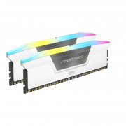 CORSAIR Memory VENGEANCE RGB DDR5 komplet za izboljšanje svetlobe, bel 