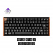 Keychron K2 HE Bluetooth / brezžična / USB-C angleška Gateron dvojna magnetna mehanska tipkovnica črna vrstica 