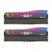 Silicon Power XPOWER Storm RGB 64GB 6000MT/s DDR5 CL38, siv RGB Komplet 2 pomnilnikov 