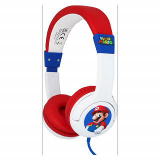 OTL Super Mario Junior Slušalke - bele Mobile