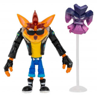 Crash Bandicoot akcijska figura: Biker Crash z masko Merch