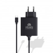 Freaks and Geeks napajalnik za Nintendo Switch 2 – 30W – črn 