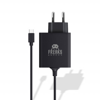 Freaks and Geeks napajalnik za Nintendo Switch 2 – 30W – črn Nintendo Switch 2