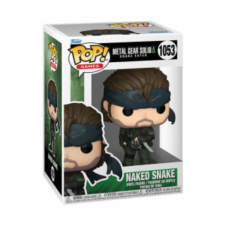 Funko Pop! Games: Metal Gear Solid Delta Snake Eater 0% - Naked Snake #1053 Vinyl Figura Merch