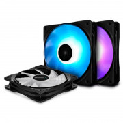 DeepCool Cooler 12 cm - RF120 (3 v 1) (27 dB; maks. 95,99 m3/h; 4-pinski priključek; za hlajenje ohišja, RGB, PWM) 