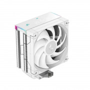 DeepCool CPU Cooler - AK400 DIGITAL PRO WH (25 dB; maks., 103,45 m3/h; 4-pinski priključek, 4 toplotne cevi, 12 cm, PWM, bel) 