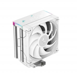 DeepCool CPU Cooler - AK400 DIGITAL PRO WH (25 dB; maks., 103,45 m3/h; 4-pinski priključek, 4 toplotne cevi, 12 cm, PWM, bel) PC