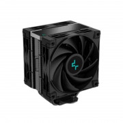 DeepCool CPU Cooler - AK400 ZERO DARK PLUS (28 dB; maks., 101,02 m3/h; 4-pinski, 4 toplotne cevi, 12 cm, PWM) 