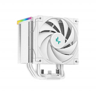 DeepCool CPU Cooler - AK500 Digital WH (28dB; maks., 117,21 m3/h; 4-pinski priključek, 5 toplotnih cevi, 12 cm, PWM, bel) PC