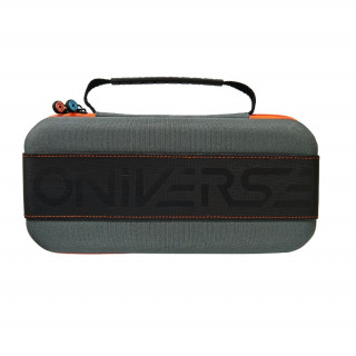 ONIVERSE - Torbica za nošenje Switch 2 / Switch / OLED - Modra / Oranžna z zadrgo Nintendo Switch 2
