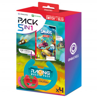 ONIVERSE - Switch Smurfs Kart (CIB) + 4 volani  Nintendo Switch