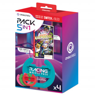 ONIVERSE - Nickelodeon Kart Racers 2: Grand Prix (CIB) + 4 volani  Nintendo Switch