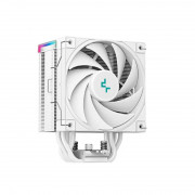 DeepCool CPU Cooler - AK500S Digital WH (28 dB; maks., 117,21 m3/h; 4-pinski priključek, 5 toplotnih cevi, 12 cm, PWM, bel) 