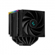 DeepCool CPU Cooler - AK620 Digital (28 dB; maks., 117,21 m3/h; 4-pinski priključek, 6 toplotnih cevi, 2x12 cm, PWM) 