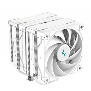 DeepCool CPU Cooler - AK620 WH (28 dB; maks., 117,21 m3/h; 4-pinski priključek, 6 toplotnih cevi, 2x12 cm, PWM) PC