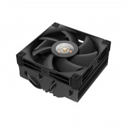 DeepCool CPU Cooler - AN400 BK (nizek profil, 31,18 dB; maks., 52,97 m3/h; 4-pinski priključek, 4 toplotne cevi, 9 cm, PWM) 
