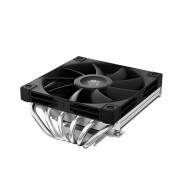 DeepCool CPU Cooler - AN600 (nizek profil, 24,4 dB; maks., 70,50 m3/h; 4-pinski priključek, 6 toplotnih cevi, 12 cm, PWM) 