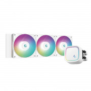 DeepCool CPU Water Cooler - LE720 WH (maks. 17,8 dB; maks. 145,86 m3/h; 3 x 12 cm, A-RGB LED, bel) 