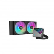 DeepCool CPU Water Cooler - LT240 ARGB (maks. 19dB; maks. 145,86 m3/h; 2x12cm) 