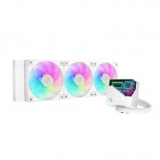DeepCool CPU Water Cooler - LT360 WH ARGB (maks. 19dB; maks. 145,86 m3/h; 3x12cm, bel) 