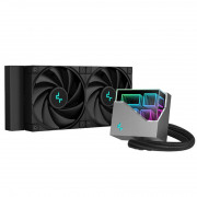 DeepCool CPU Water Cooler - LT520 (maks. 19dB; maks. 145,86 m3/h; 2x12cm) 