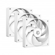 ID-Cooling hladilnik 12 cm - AF-125-W TRIO (29,85 dB, maks. 132,94 m3/h, 4-pinski, PWM, 3 x 12 cm, ARGB LED, bel) 