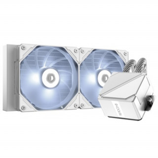 ID-Cooling vodno hlajenje za CPU - DASHFLOW 240 BASIC WHITE (15,2~35,2dB; maks. 140,16 m3/h; 2x12cm, bel) PC